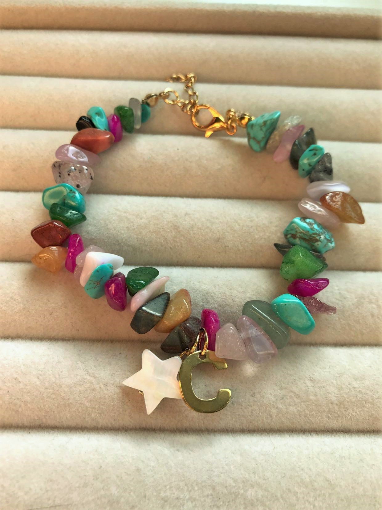 pulsera fluorita