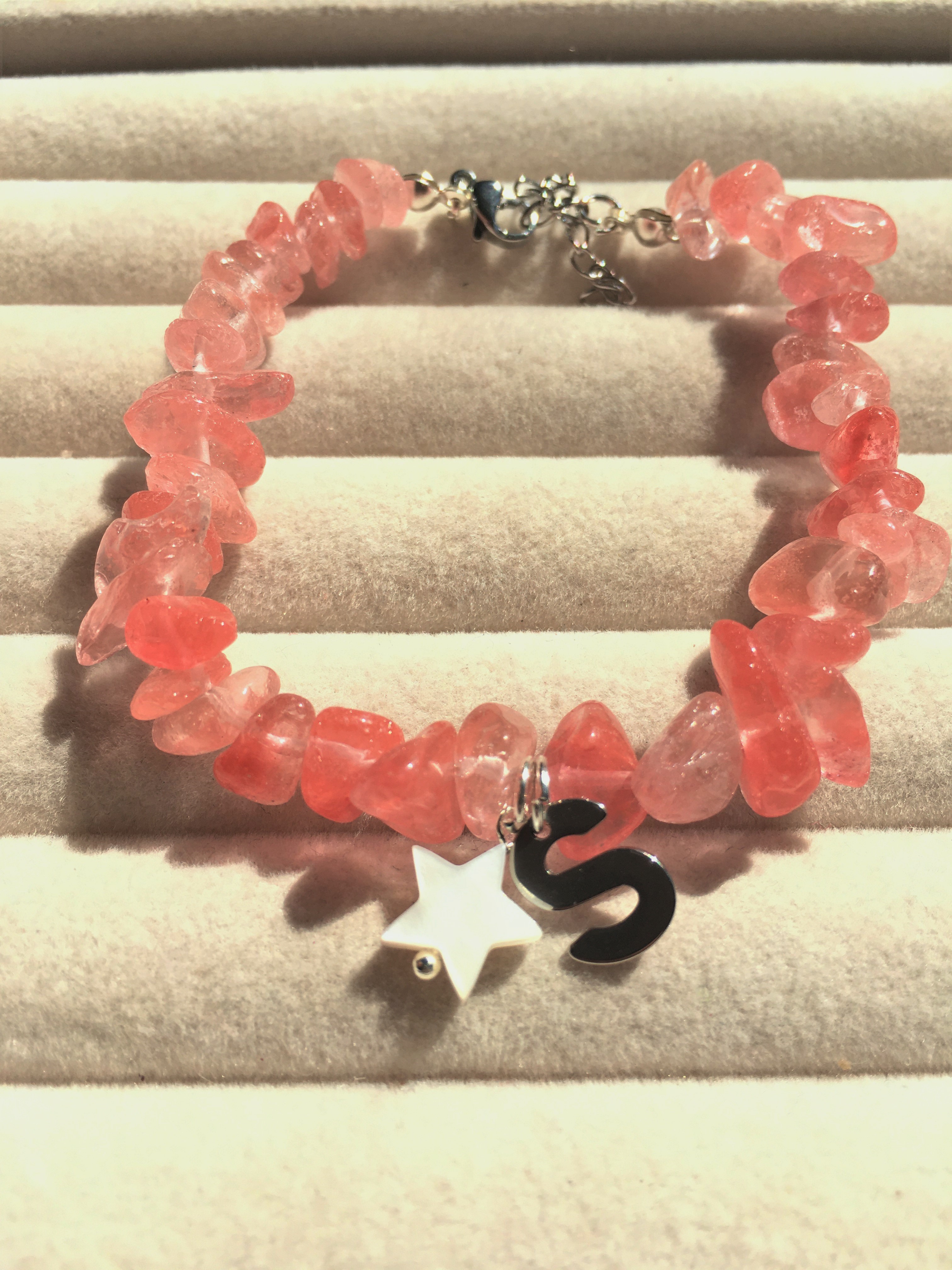 pulsera melón rojo